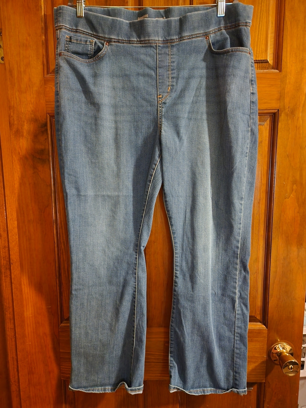 Signature Levi Strauss Gold 20W Pull-On Bootcut Jeans W38 L30